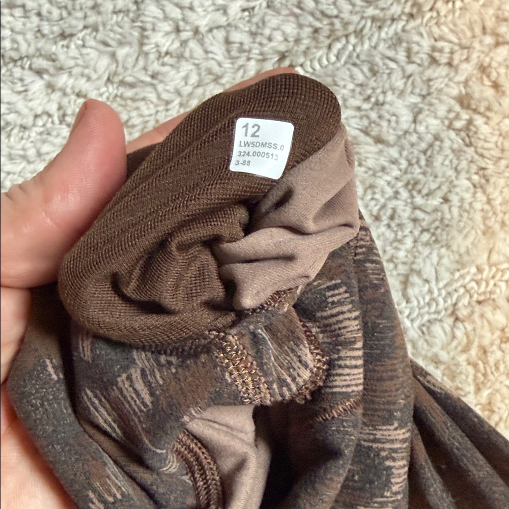 Lululemon Align Brown Leopard Print Leggings - image 2